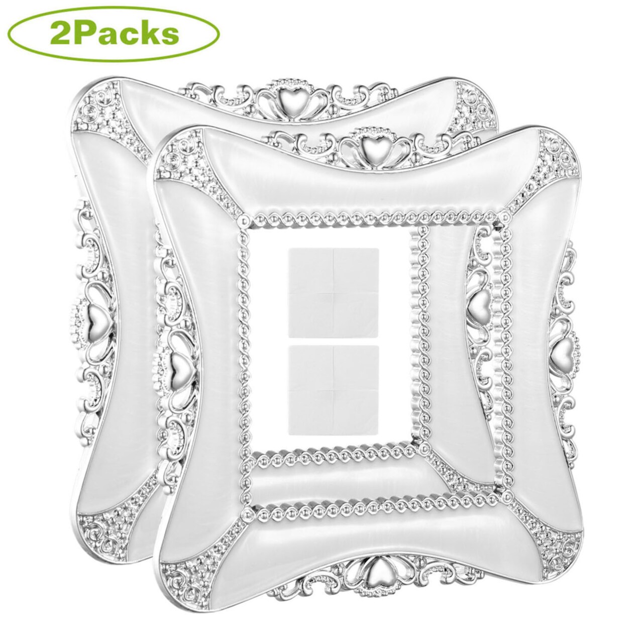 Global Phoenix 2 Packs Decorative Switch Cover European Romantic Wall Plate Protector